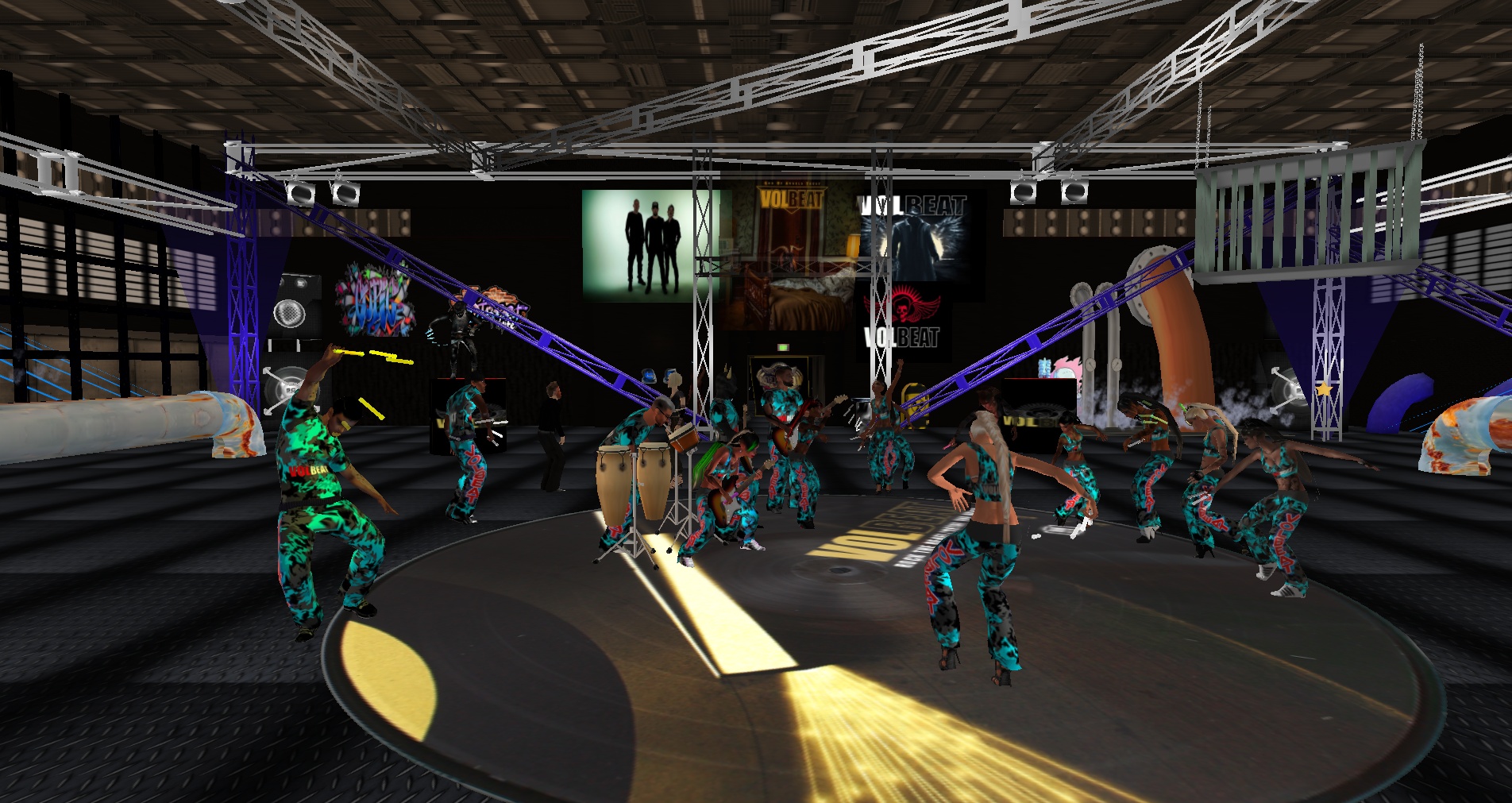 Volbeat-Event in der Foxarena 9